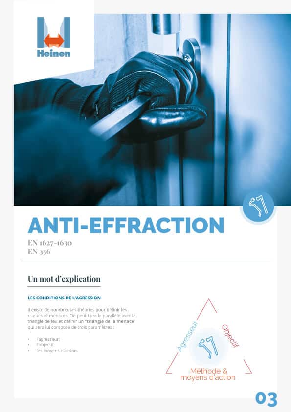 DOHE P003 - Anti-effraction Fiche performance