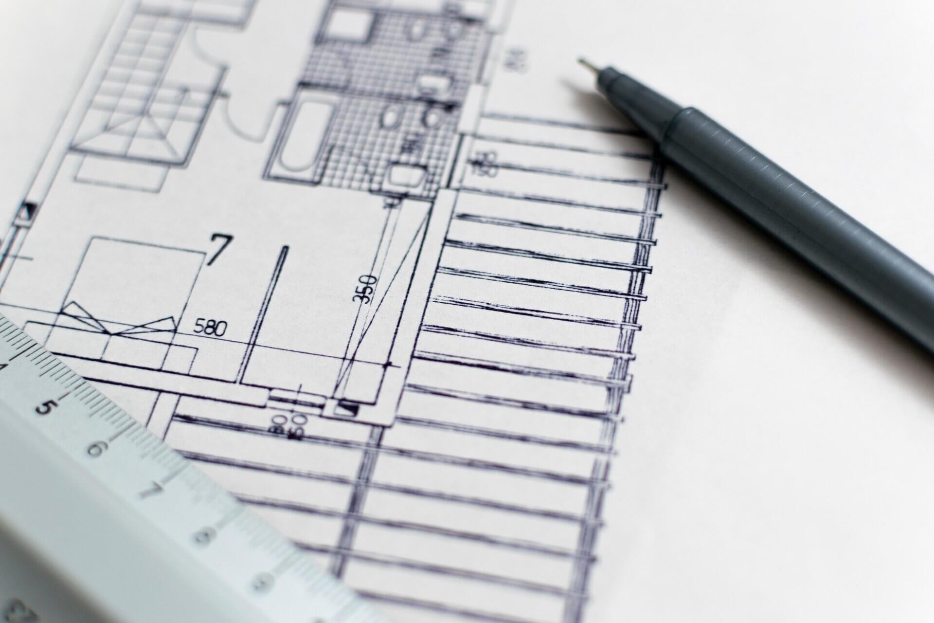 Plan d'architecte