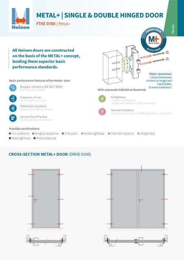 FTHE-0100-Metal-Hinged-door