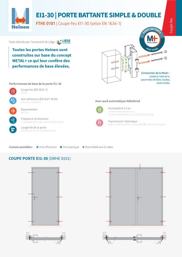 FTHE-0101-Metal-EI1-30-Porte-battante